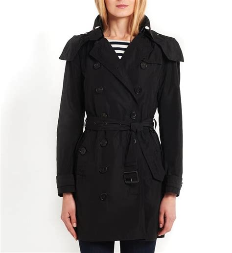 impermeable burberry noir femme|Trenches Burberry pour femme .